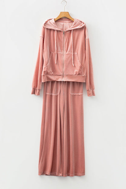 Milana and Wide Leg Pants Set - Hello Beautiful BoutiquePant SetsThreaded Pear