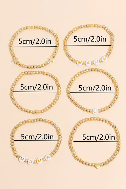 Milana Plated Beaded Bracelet Set - Hello Beautiful BoutiqueJewelryThreaded Pear