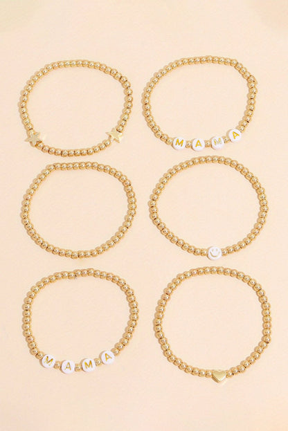 Milana Plated Beaded Bracelet Set - Hello Beautiful BoutiqueJewelryThreaded Pear