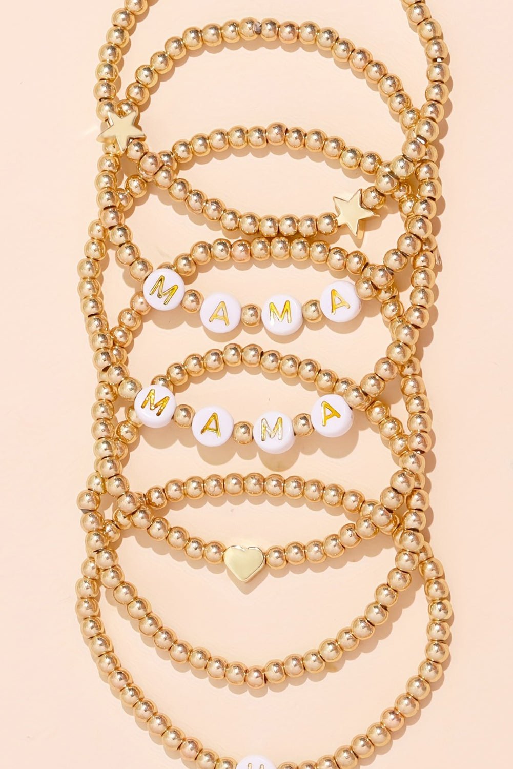Milana Plated Beaded Bracelet Set - Hello Beautiful BoutiqueJewelryThreaded Pear