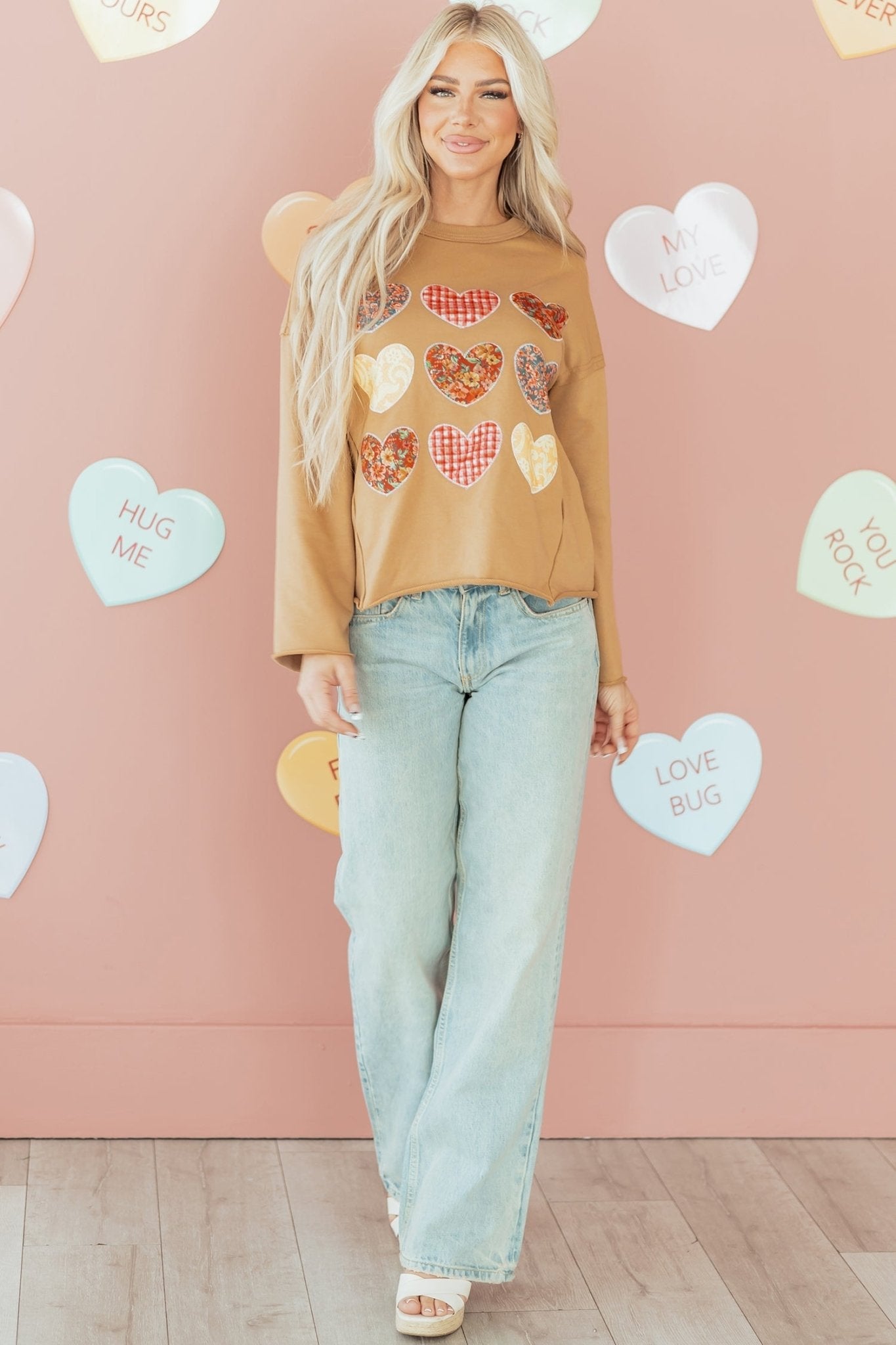 Milana Seam Mineral Wash Sweatshirt - Hello Beautiful BoutiqueSweatshirts & HoodiesThreaded Pear