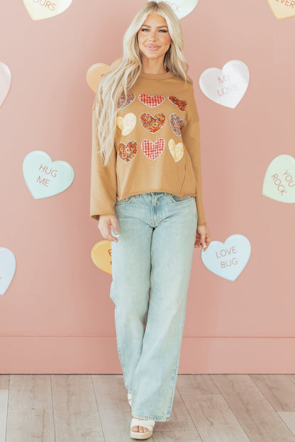 Milana Seam Mineral Wash Sweatshirt - Hello Beautiful BoutiqueSweatshirts & HoodiesThreaded Pear