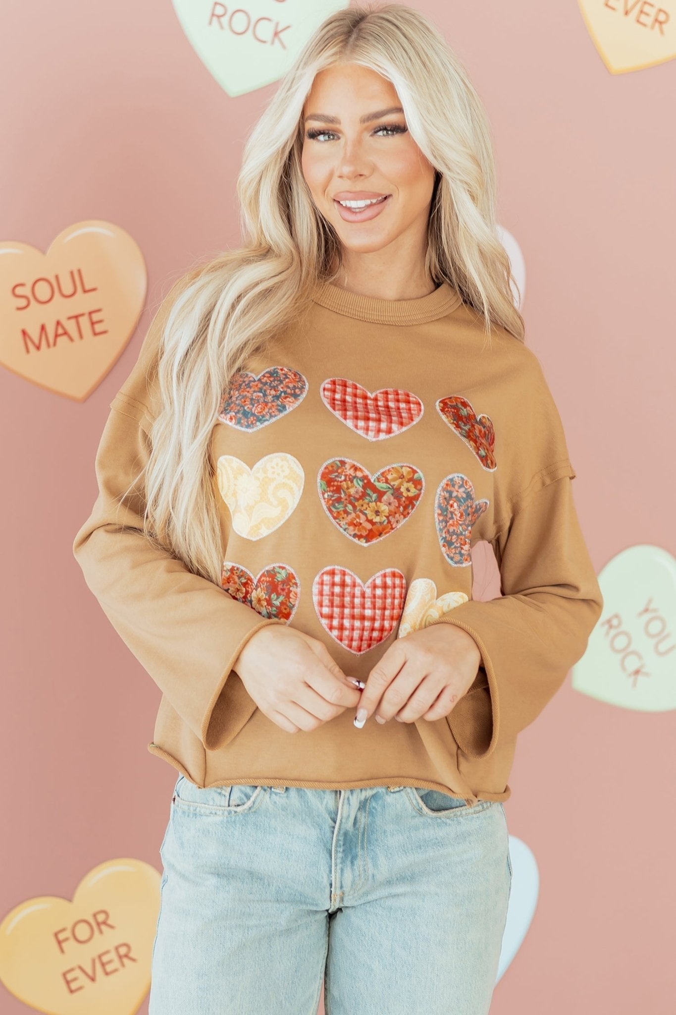 Milana Seam Mineral Wash Sweatshirt - Hello Beautiful BoutiqueSweatshirts & HoodiesThreaded Pear