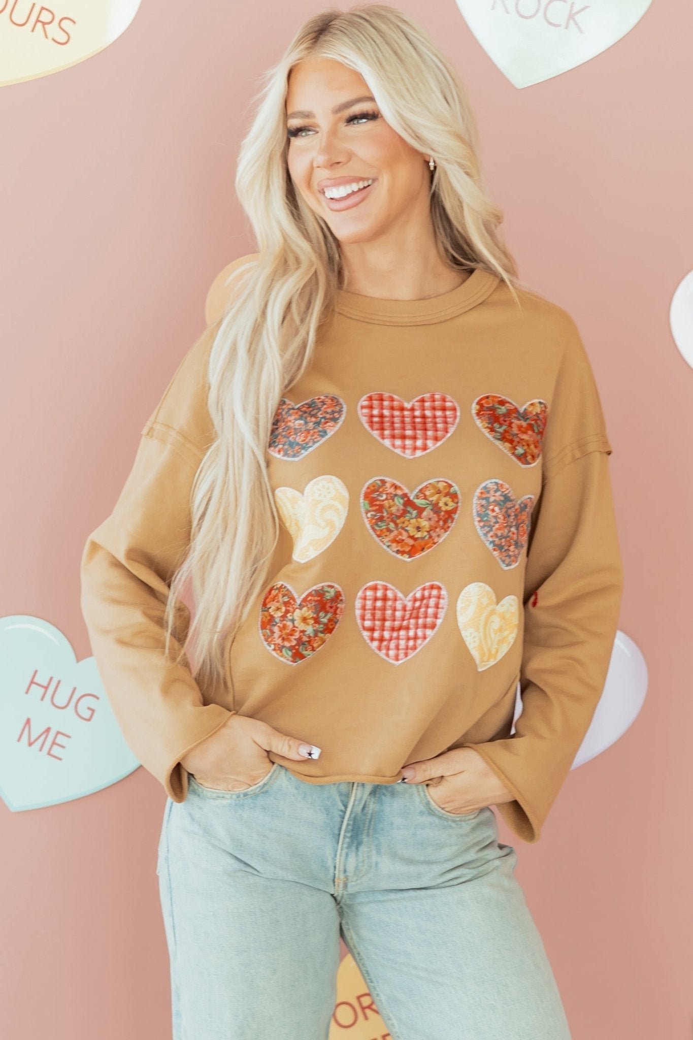 Milana Seam Mineral Wash Sweatshirt - Hello Beautiful BoutiqueSweatshirts & HoodiesThreaded Pear