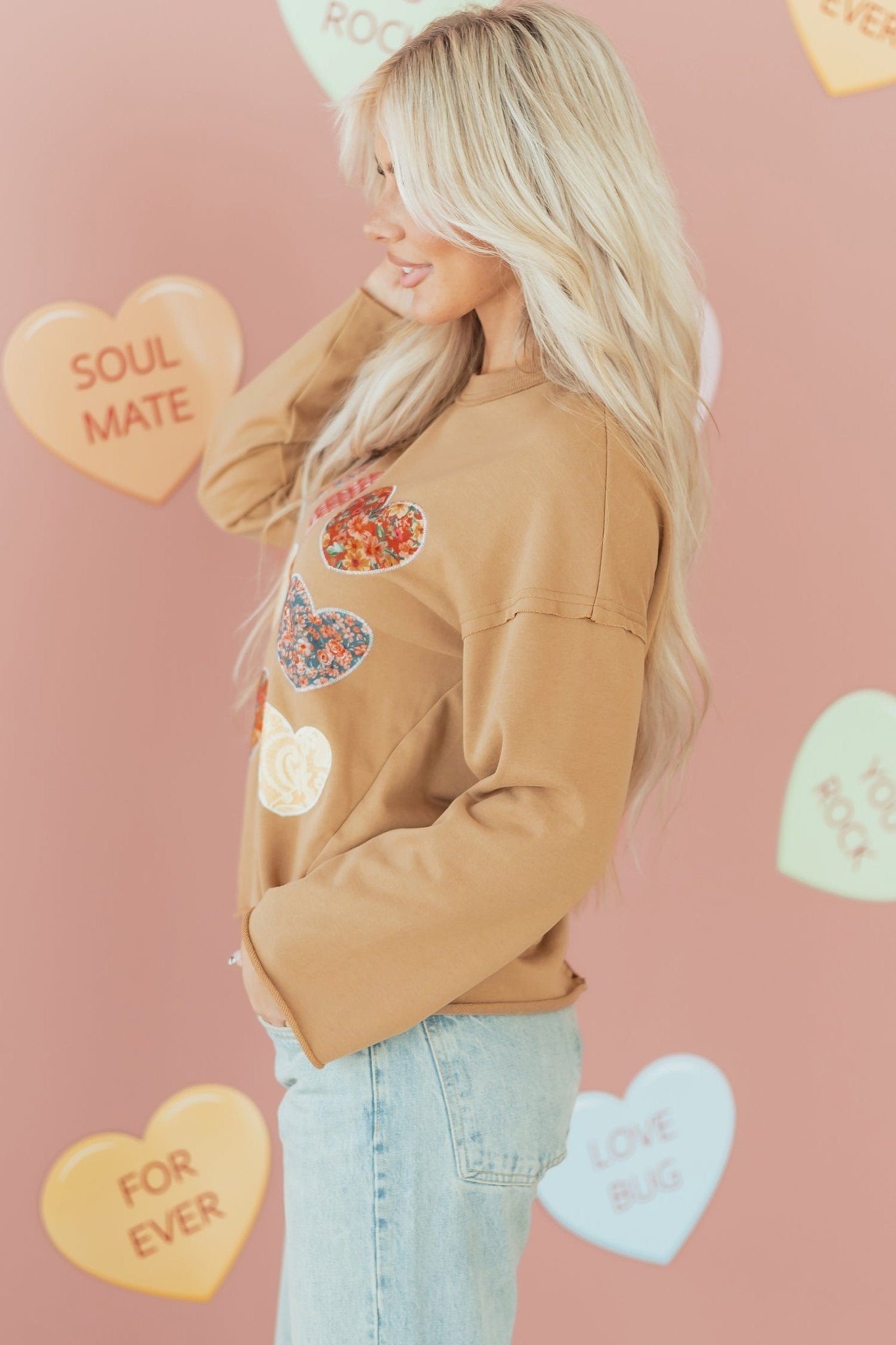 Milana Seam Mineral Wash Sweatshirt - Hello Beautiful BoutiqueSweatshirts & HoodiesThreaded Pear