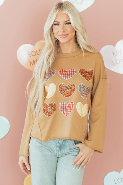 Milana Seam Mineral Wash Sweatshirt - Hello Beautiful BoutiqueSweatshirts & HoodiesThreaded Pear