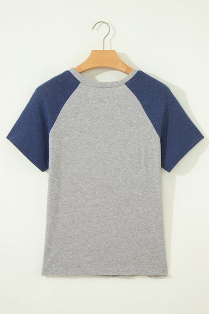 Milani Raglan Sleeve T Shirt - Hello Beautiful BoutiqueTops & TeesThreaded Pear