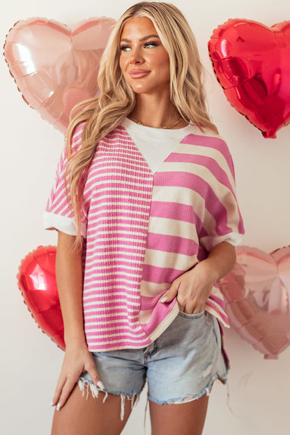 Miley High Low Loose Top - Hello Beautiful BoutiqueTops & TeesThreaded Pear