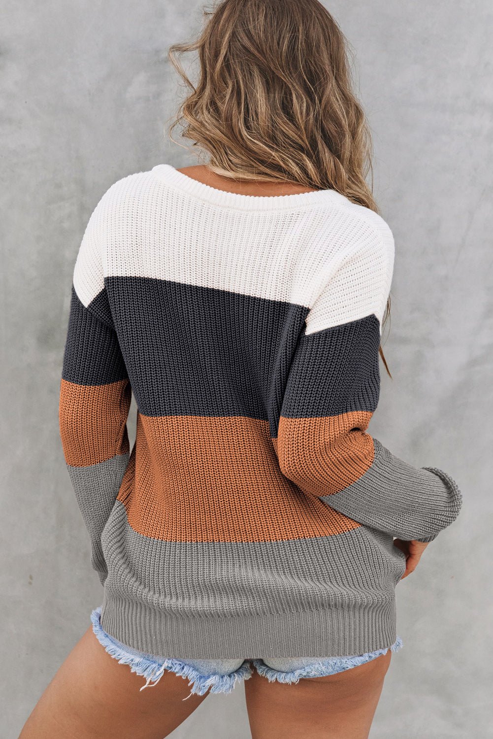 Millie Knitted O Pullover Sweater - Hello Beautiful BoutiqueSweatersThreaded Pear