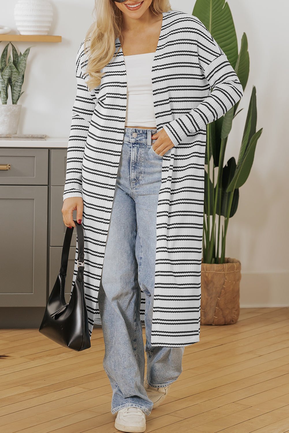 Millie Open Front Duster Cardigan - Hello Beautiful BoutiqueCardigansThreaded Pear