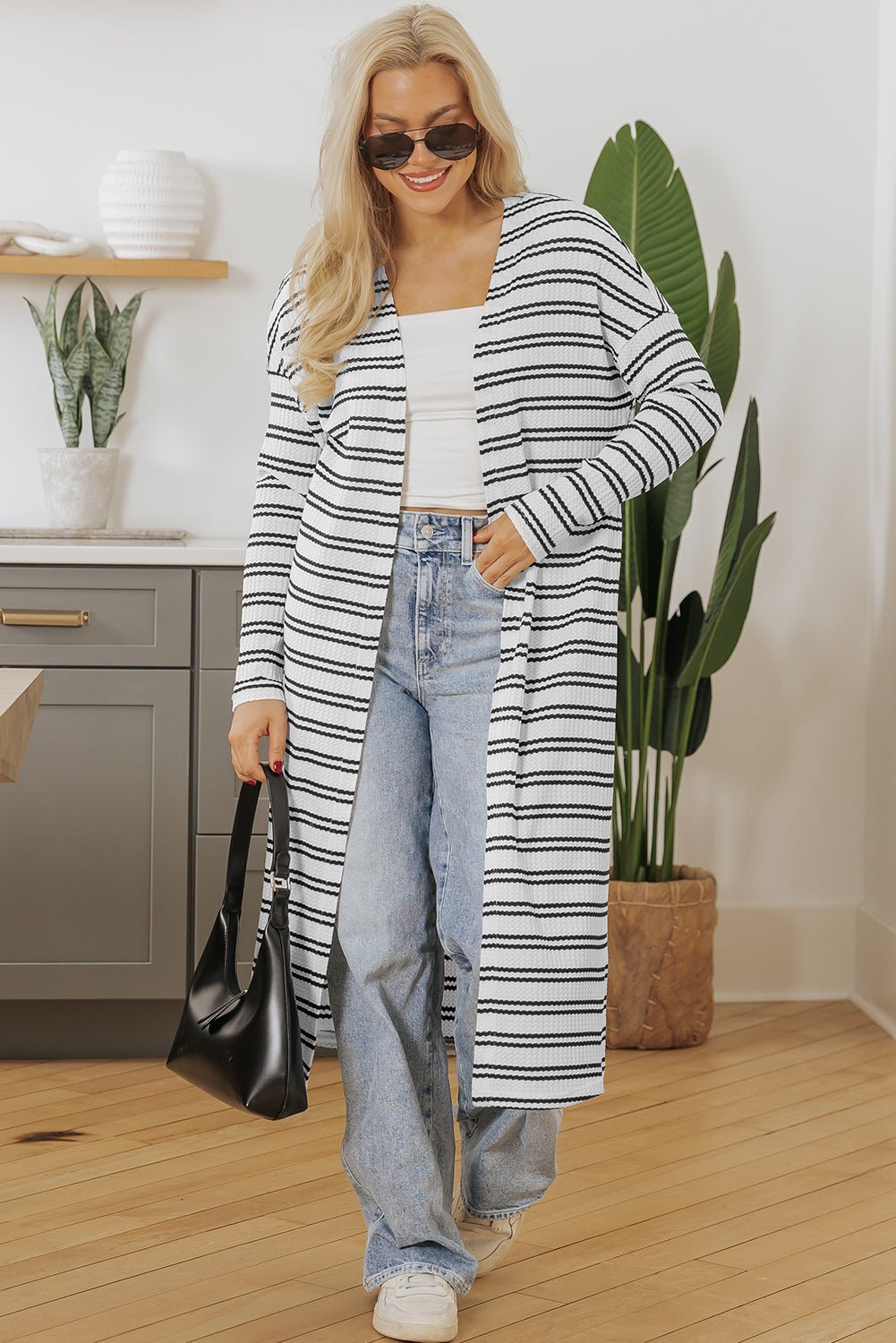 Millie Open Front Duster Cardigan - Hello Beautiful BoutiqueCardigansThreaded Pear
