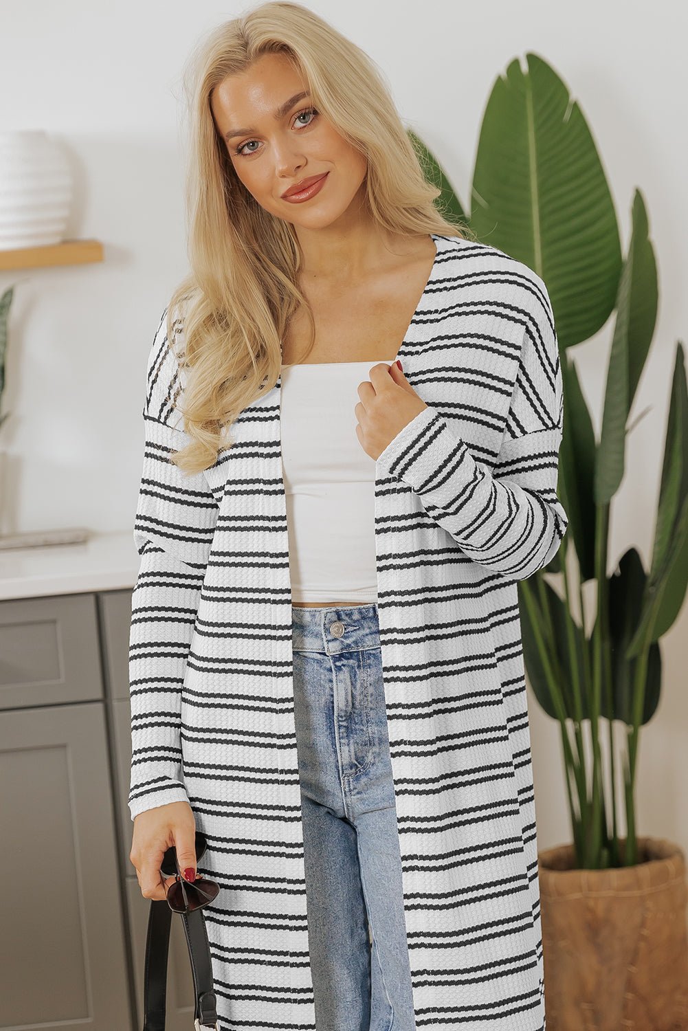 Millie Open Front Duster Cardigan - Hello Beautiful BoutiqueCardigansThreaded Pear