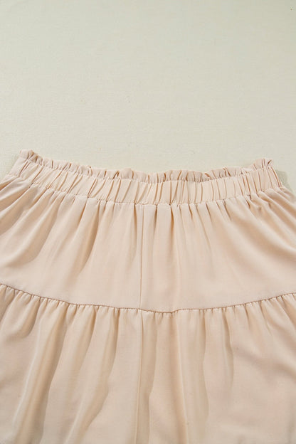Millie Trim Boho Ruffled PLUS Shorts - Hello Beautiful BoutiquePlus Size BottomsThreaded Pear