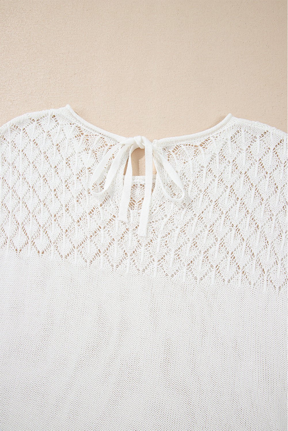 Miracle Back Short Sleeve Sweater - Hello Beautiful BoutiqueShort Sleeve SweatersThreaded Pear