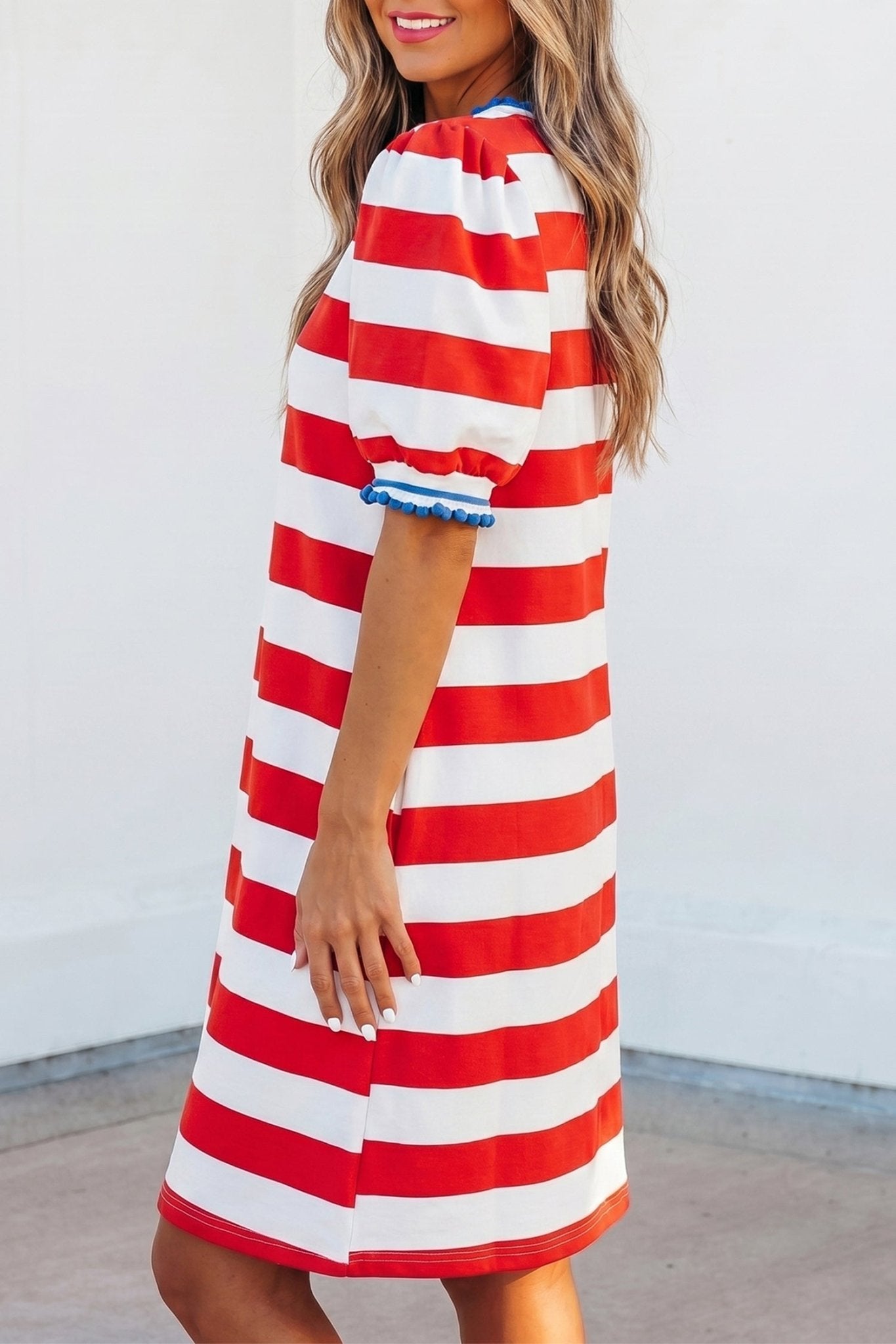 Miriam Sleeve Shift Mini Dress - Hello Beautiful BoutiqueMini DressesThreaded Pear