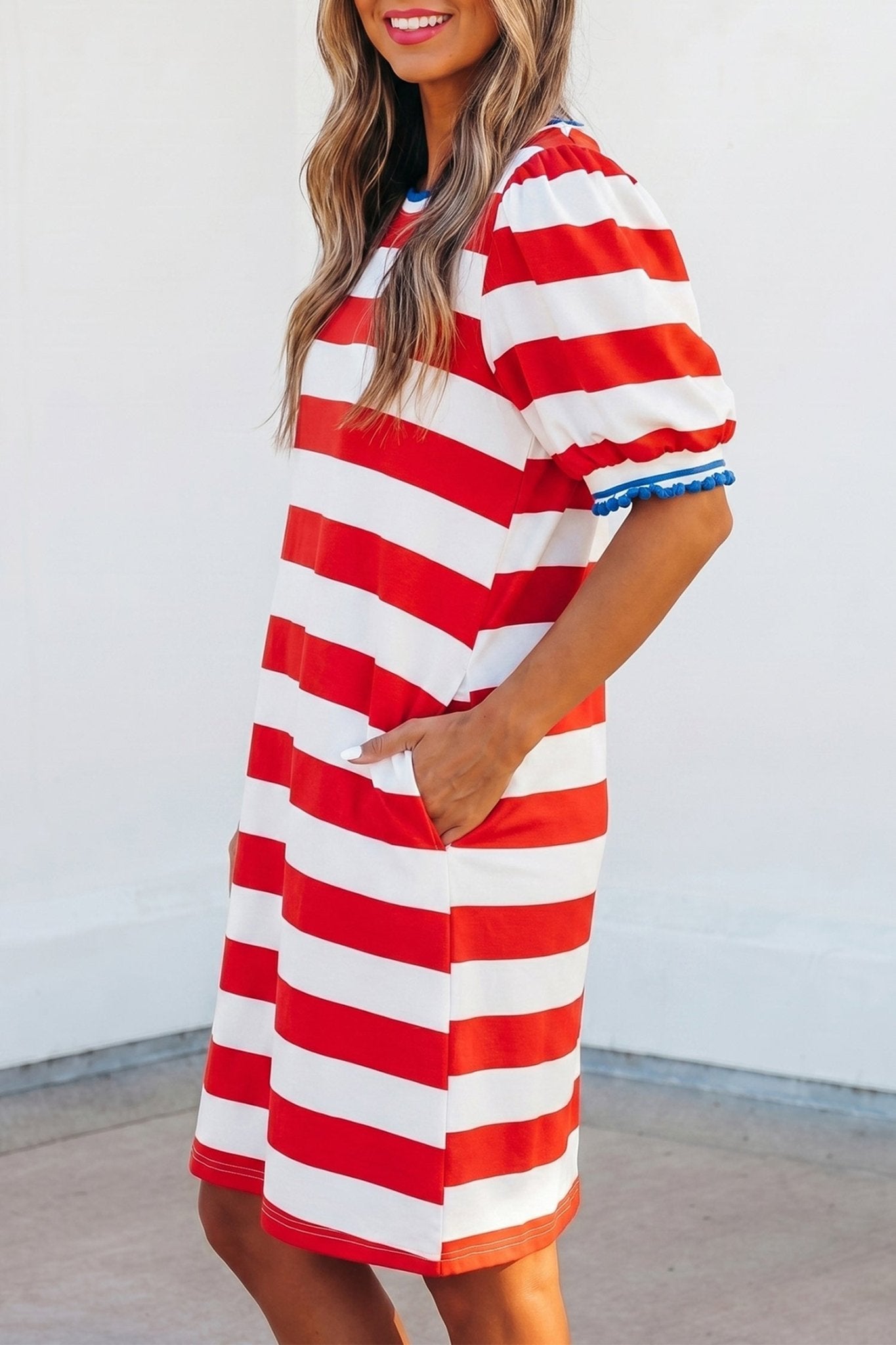 Miriam Sleeve Shift Mini Dress - Hello Beautiful BoutiqueMini DressesThreaded Pear