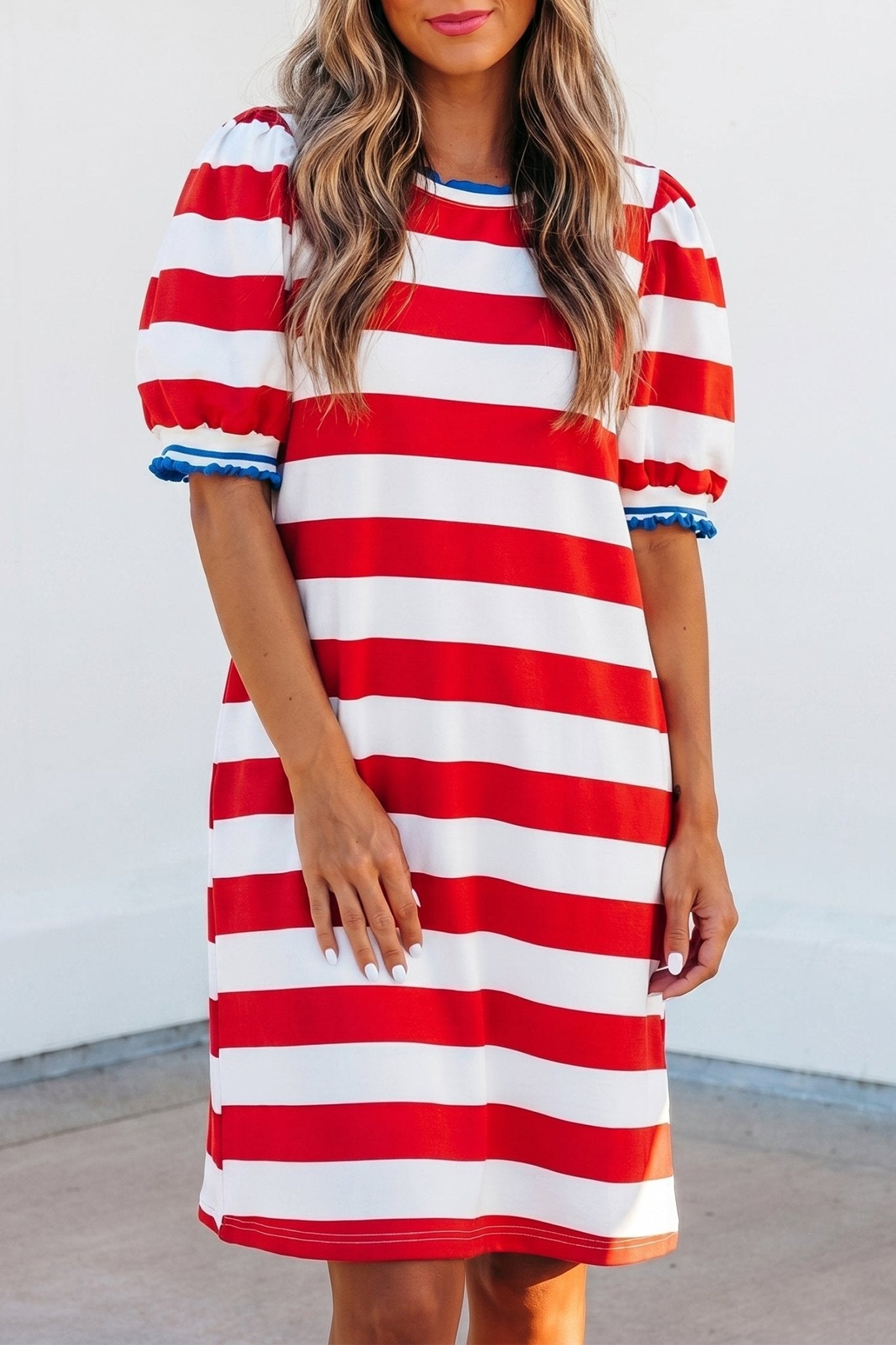 Miriam Sleeve Shift Mini Dress - Hello Beautiful BoutiqueMini DressesThreaded Pear