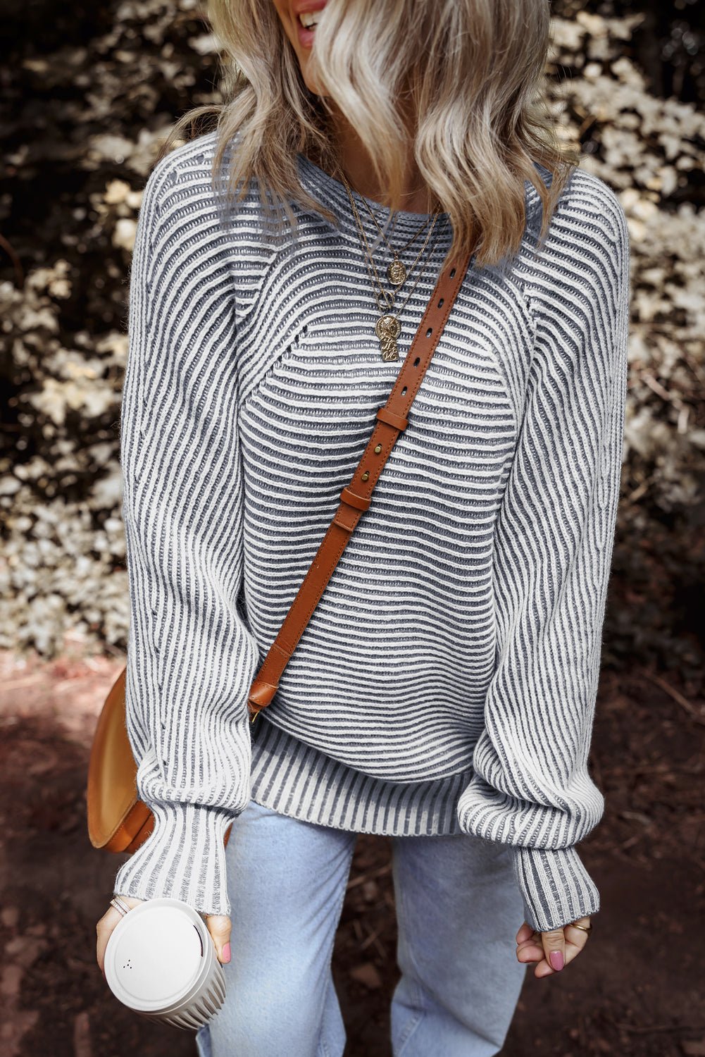 Molly Knit Boat Baggy Sweater - Hello Beautiful BoutiqueSweatersThreaded Pear
