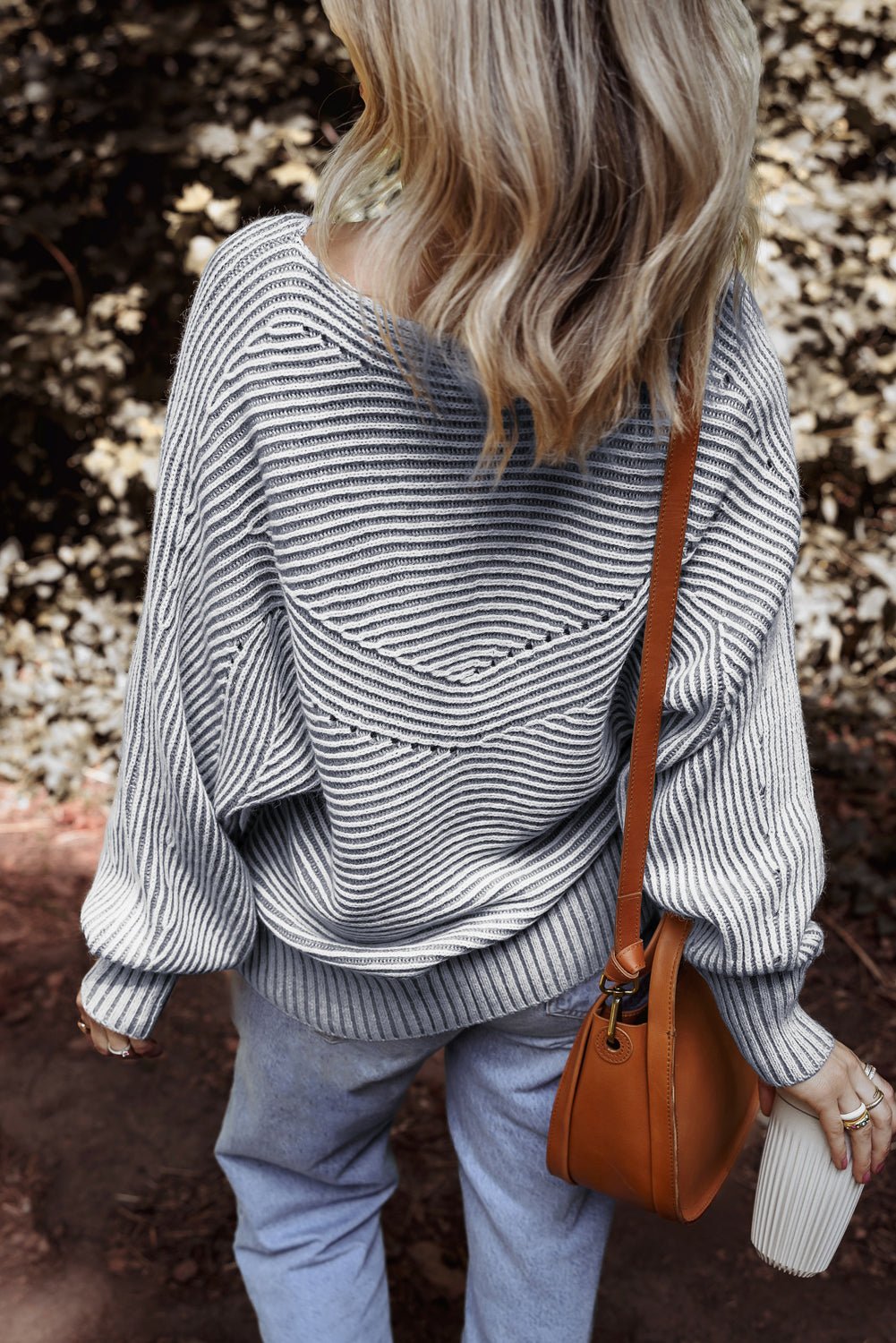 Molly Knit Boat Baggy Sweater - Hello Beautiful BoutiqueSweatersThreaded Pear