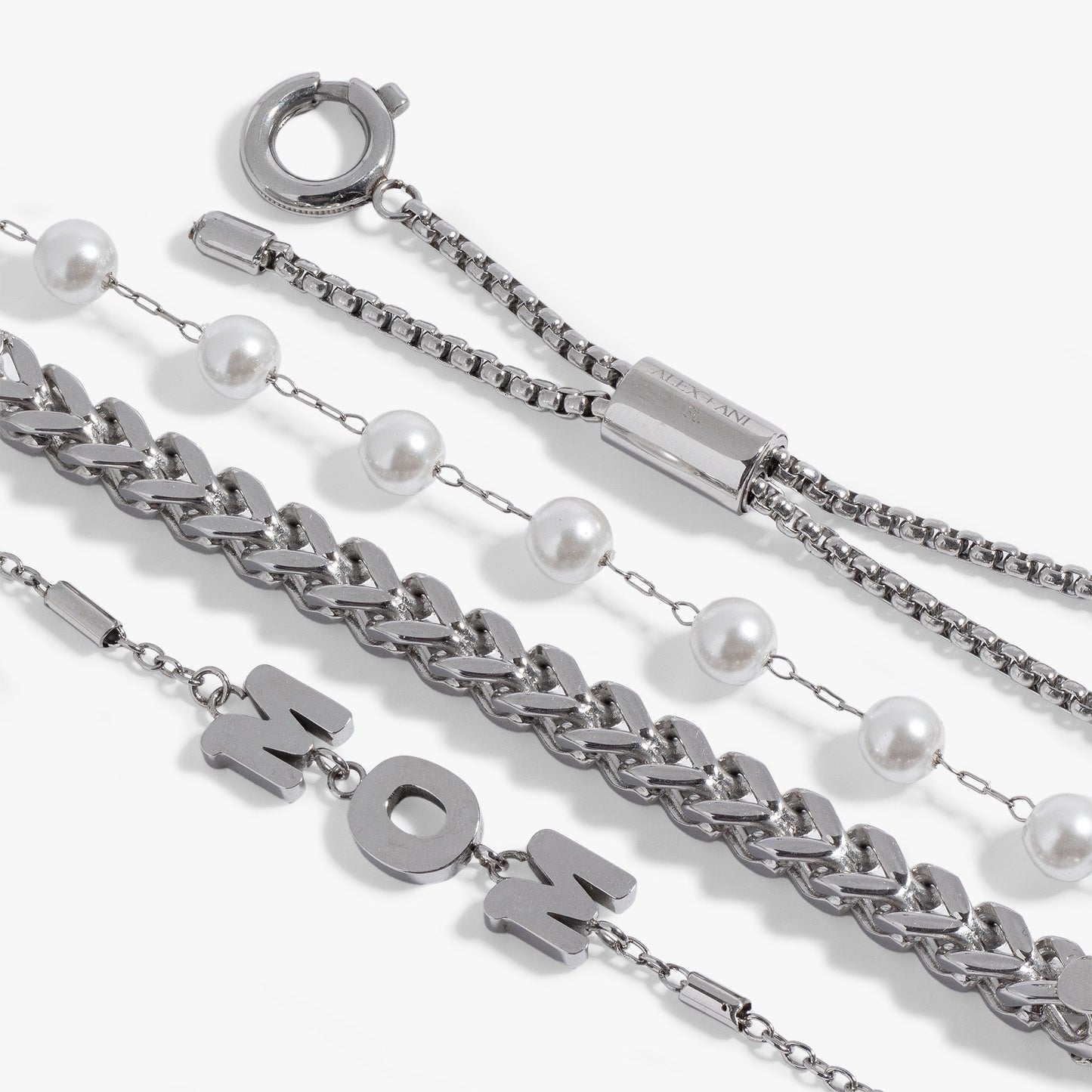 Mom Pearl Stranded™ Bracelet Set - Hello Beautiful BoutiqueBraceletsALEX AND ANI