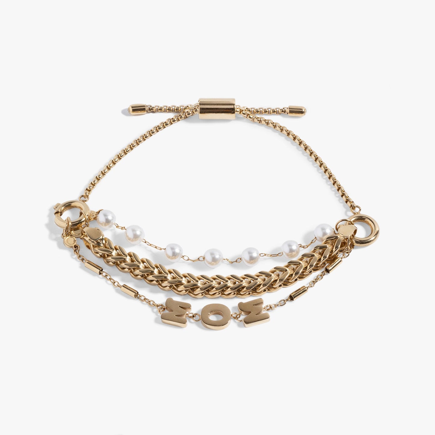 Mom Pearl Stranded™ Bracelet Set - Hello Beautiful BoutiqueBraceletsALEX AND ANI