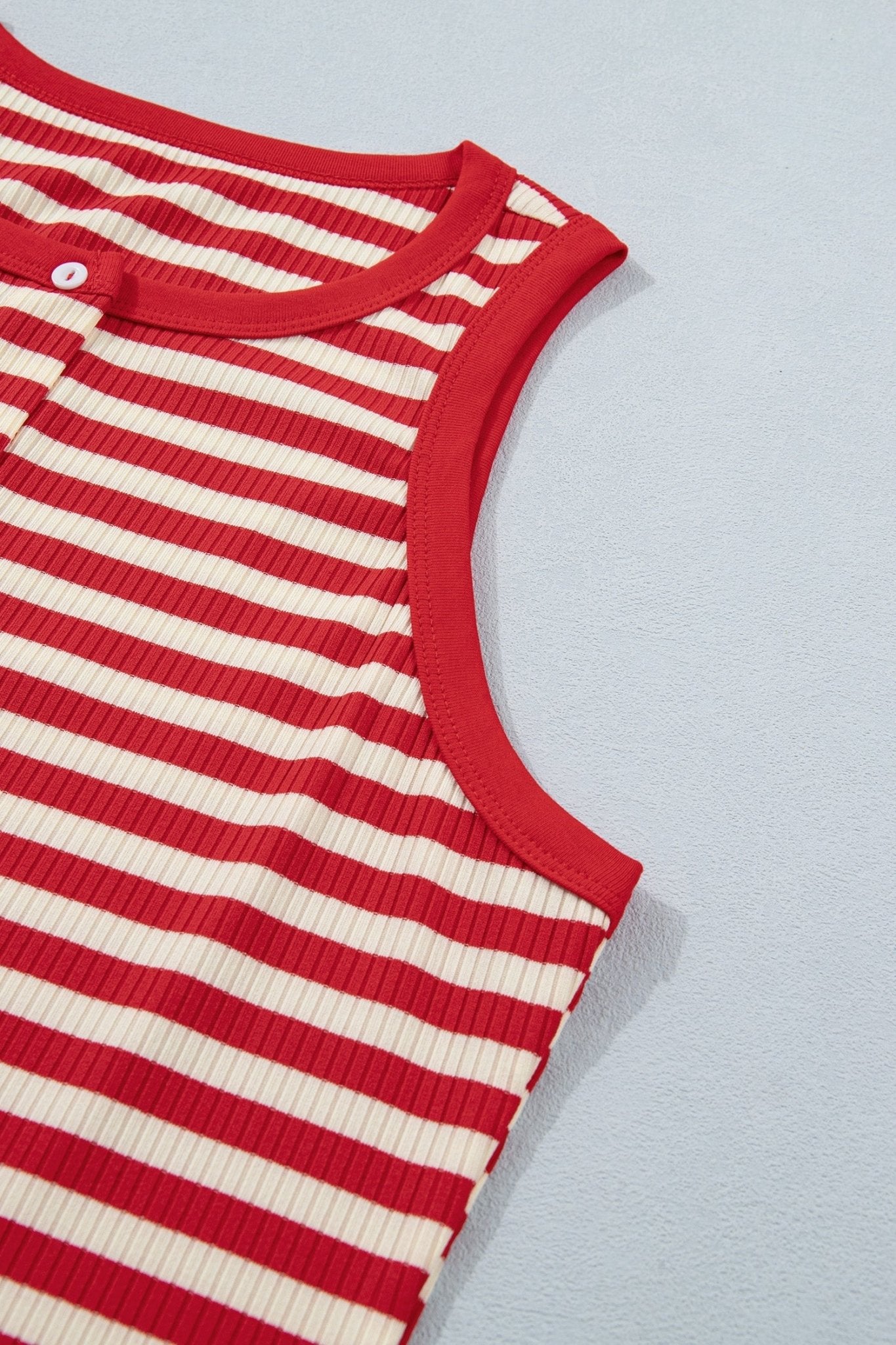 Monica Ribbed Knit Tank Top - Hello Beautiful BoutiqueTank TopsThreaded Pear