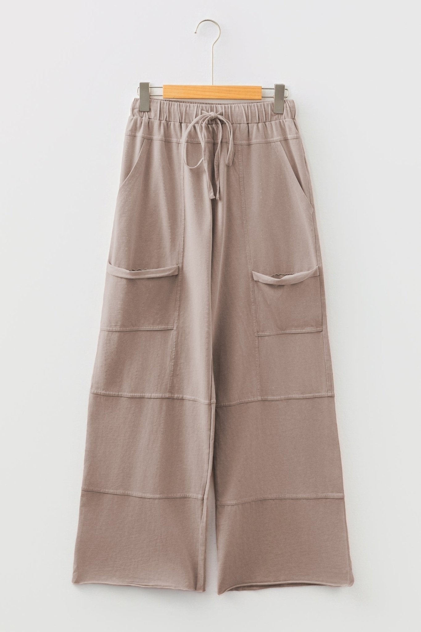 Monica Wide Leg Cargo Pants - Hello Beautiful BoutiquePants & CulotteThreaded Pear