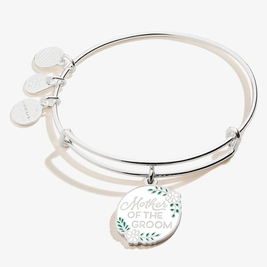 'Mother of the Groom' Charm Bangle - Hello Beautiful BoutiqueBraceletsALEX AND ANI