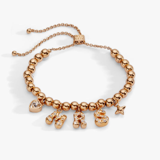 'Mrs" Beaded Bubble Bolo Bracelet - Hello Beautiful BoutiqueBraceletsALEX AND ANI