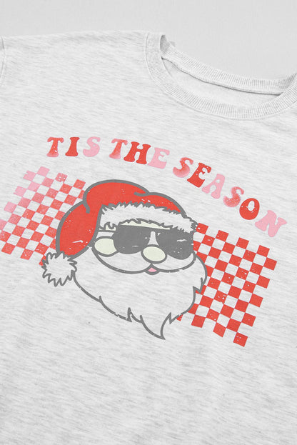 Murphy Christmas Claus Graphic Top - Hello Beautiful BoutiqueLoungewearThreaded Pear