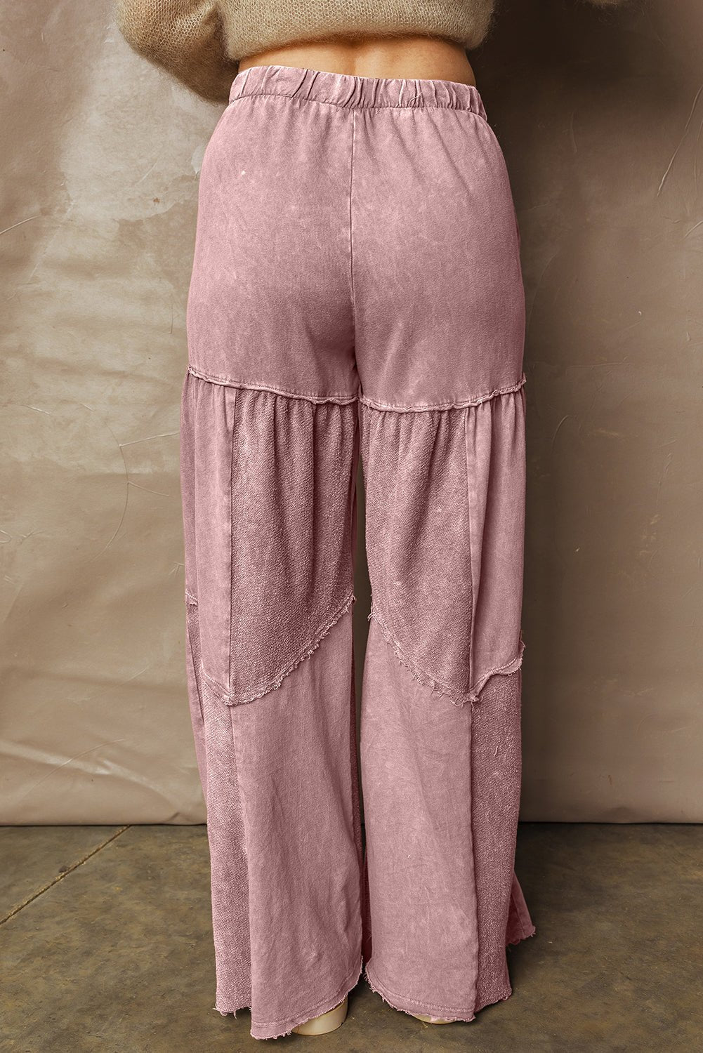 Murphy Leg Patchwork Drawstring Pants - Hello Beautiful BoutiquePants & CulotteThreaded Pear