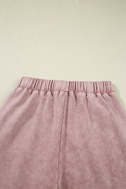 Murphy Leg Patchwork Drawstring Pants - Hello Beautiful BoutiquePants & CulotteThreaded Pear