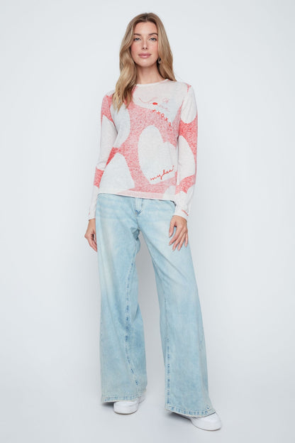 My Heart Sweater R6976 - Hello Beautiful BoutiqueTopsRenuar