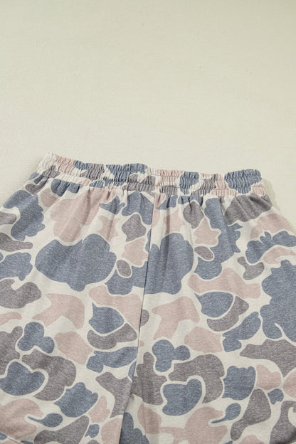 Mya Camo Loose Tee Set - Hello Beautiful BoutiqueShort SetsThreaded Pear