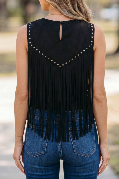 Mya Paneling Bust Sleeveless Top - Hello Beautiful BoutiqueTank TopsThreaded Pear