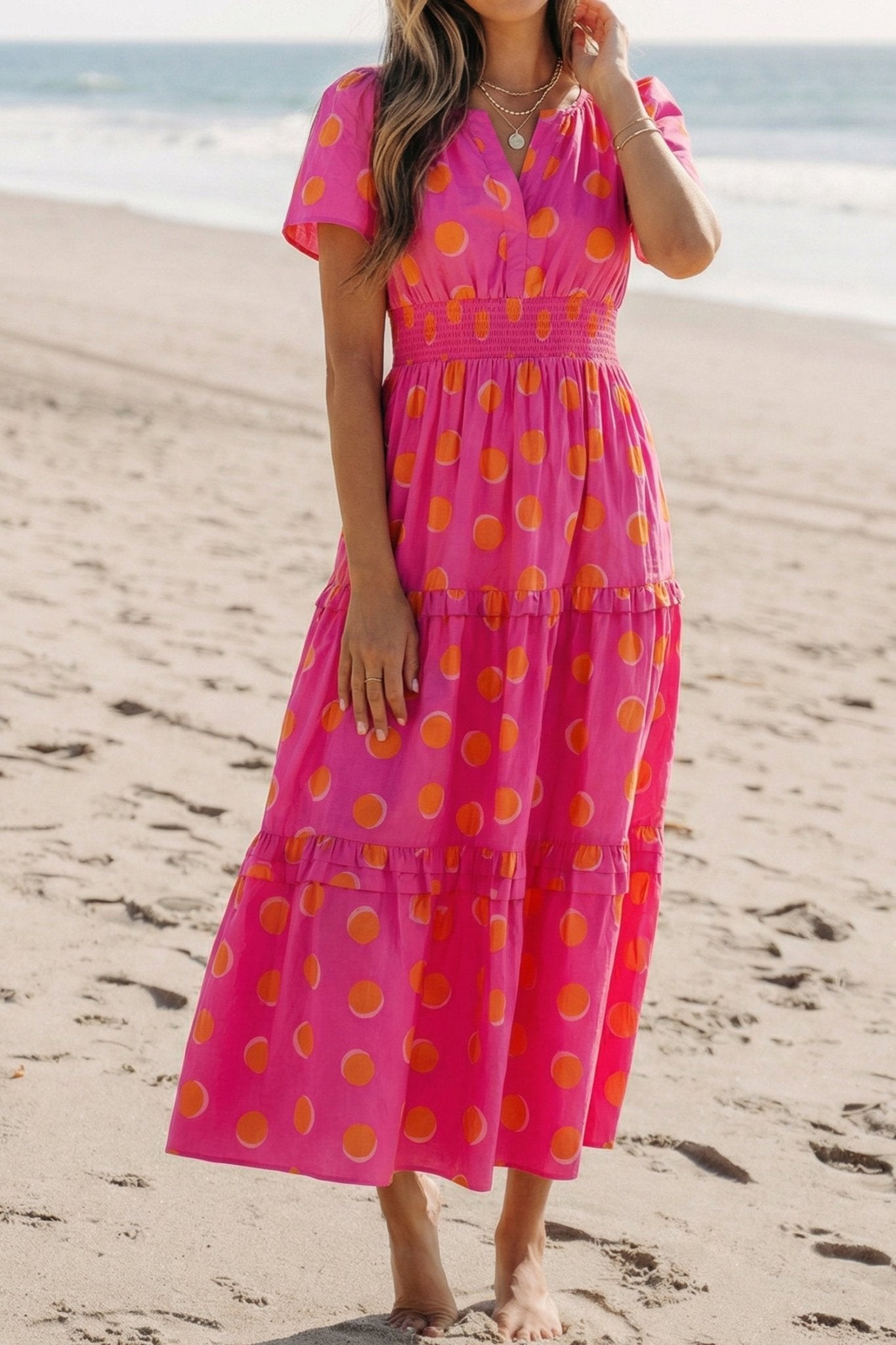 Myra High Waist Midi Dress - Hello Beautiful BoutiqueMidi DressesThreaded Pear