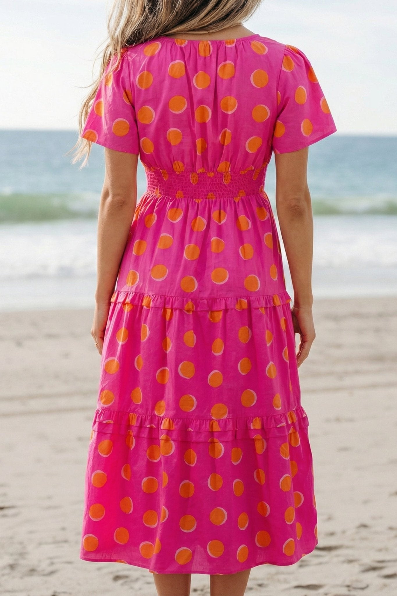 Myra High Waist Midi Dress - Hello Beautiful BoutiqueMidi DressesThreaded Pear