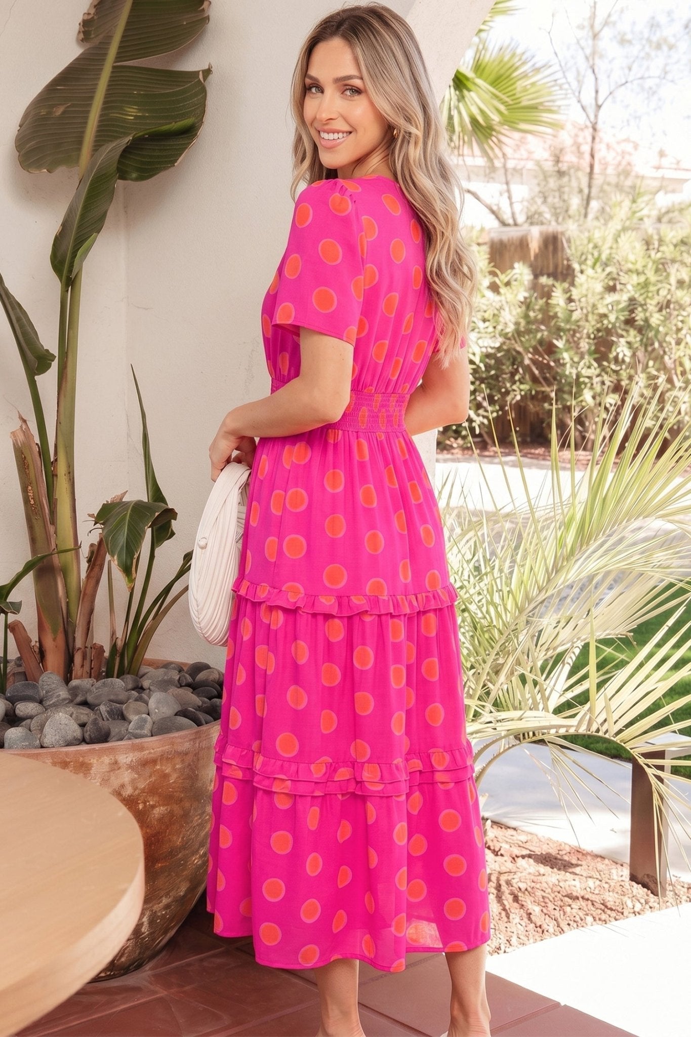 Myra High Waist Midi Dress - Hello Beautiful BoutiqueMidi DressesThreaded Pear