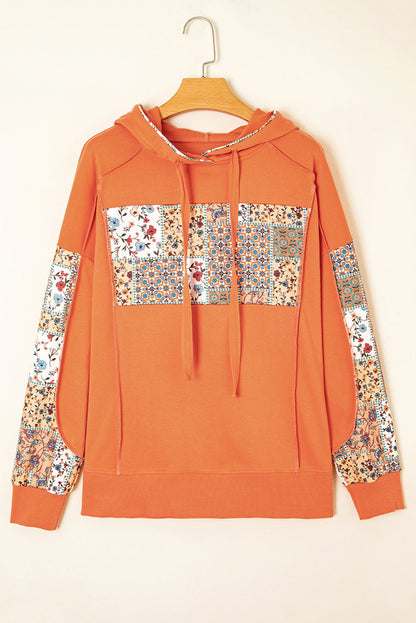 Myrassa Side Slit Drawstring Hoodie - Hello Beautiful BoutiqueSweatshirts & HoodiesThreaded Pear