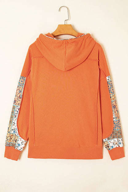 Myrassa Side Slit Drawstring Hoodie - Hello Beautiful BoutiqueSweatshirts & HoodiesThreaded Pear