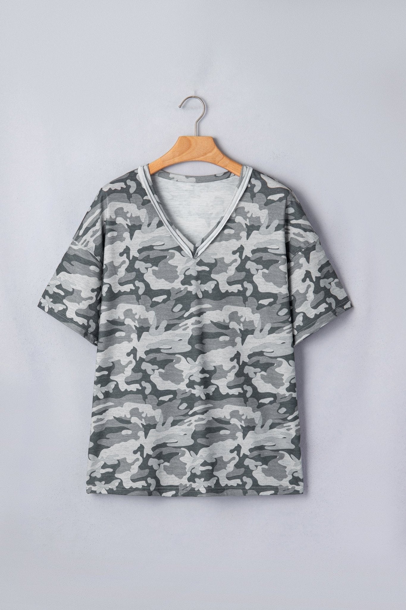 Nala Print Raw Edge Tee - Hello Beautiful BoutiqueTops & TeesThreaded Pear