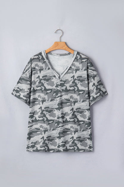 Nala Print Raw Edge Tee - Hello Beautiful BoutiqueTops & TeesThreaded Pear