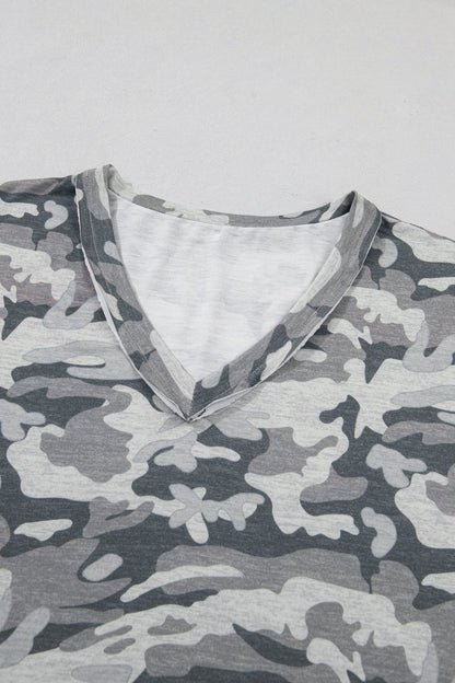Nala Print Raw Edge Tee - Hello Beautiful BoutiqueTops & TeesThreaded Pear