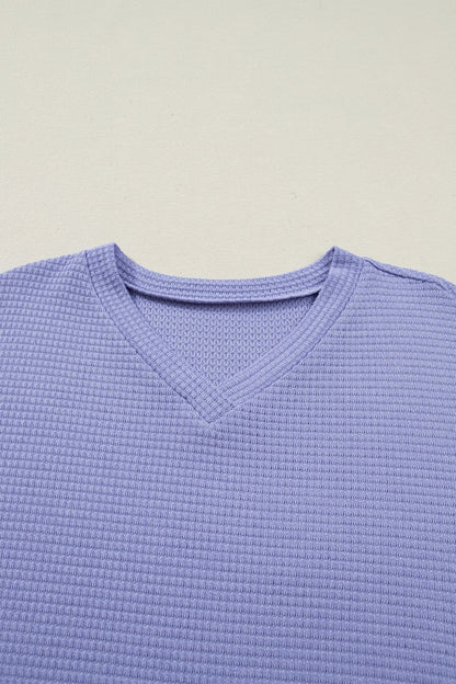 Nala Short Sleeve Knit Top - Hello Beautiful BoutiqueTops & TeesThreaded Pear