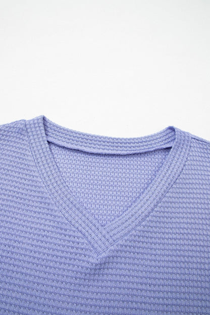 Nala Short Sleeve Knit Top - Hello Beautiful BoutiqueTops & TeesThreaded Pear