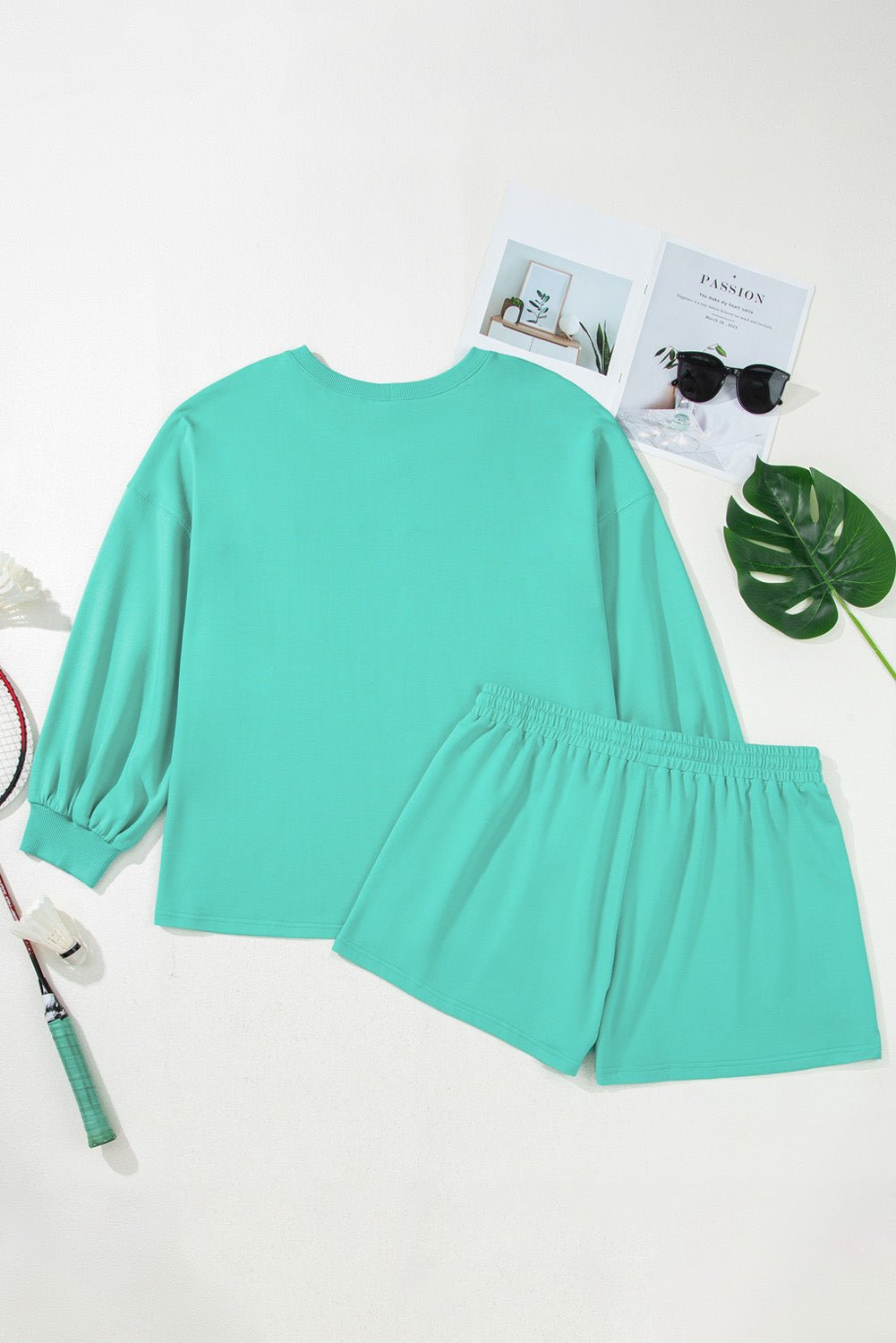 Naomi Drop Shoulder Pullover PLUS Top - Hello Beautiful Boutique15% OFFThreaded Pear