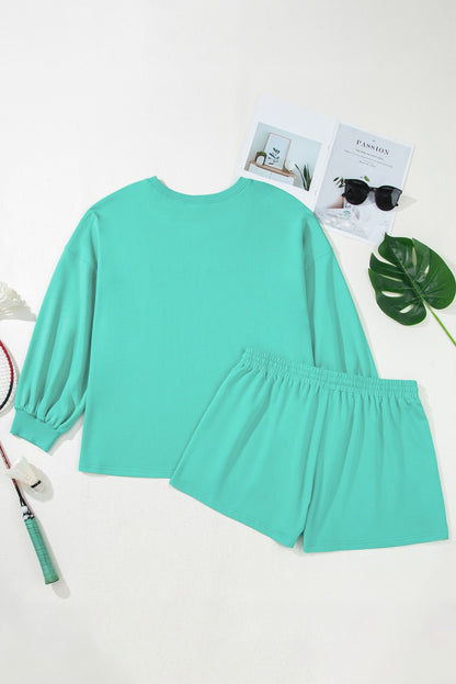 Naomi Drop Shoulder Pullover PLUS Top - Hello Beautiful Boutique15% OFFThreaded Pear