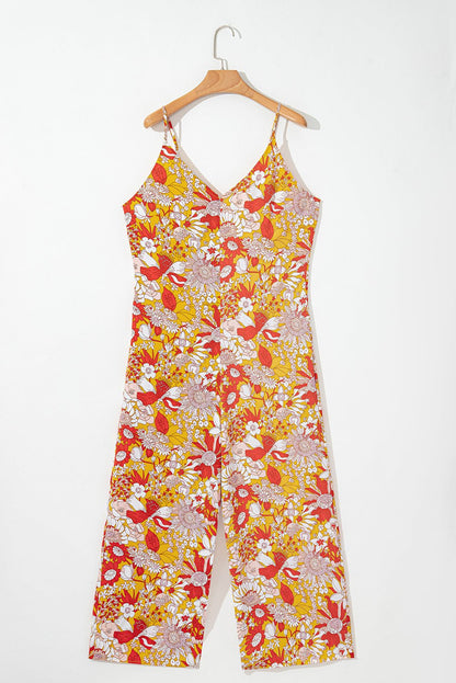 Navy Wide Leg Sleeveless Jumpsuit - Hello Beautiful Boutique20% OFFThreaded Pear