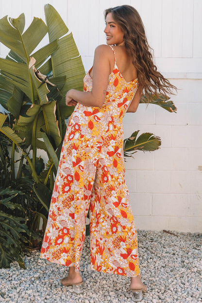 Navy Wide Leg Sleeveless Jumpsuit - Hello Beautiful Boutique20% OFFThreaded Pear