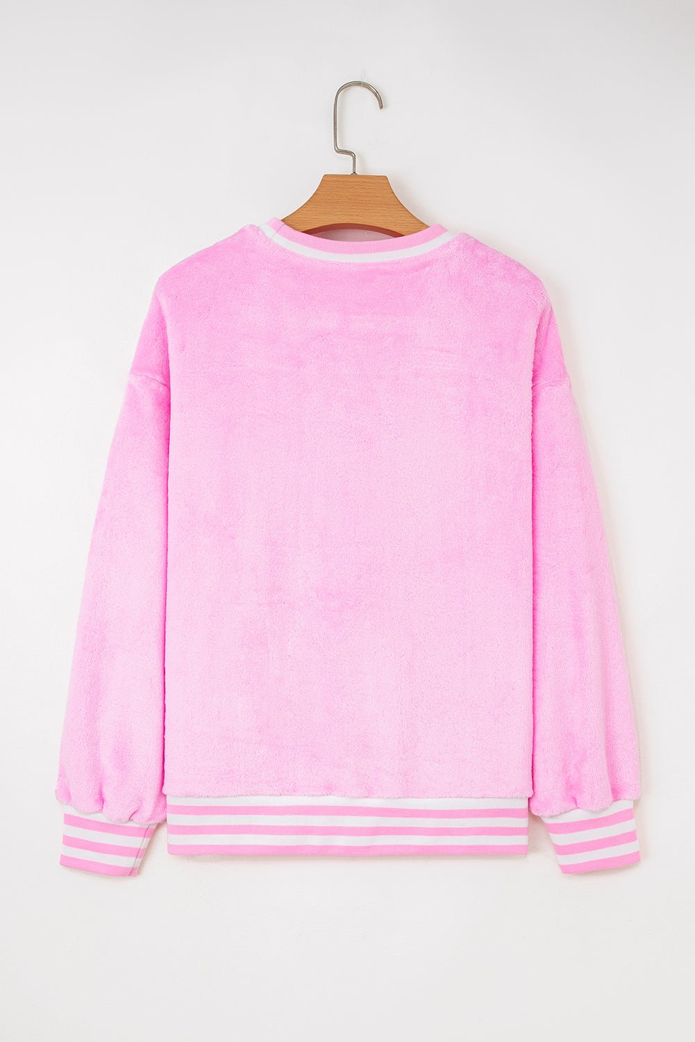 Naya Merry Graphic Plush Pullover - Hello Beautiful BoutiqueLong Sleeve TopsThreaded Pear